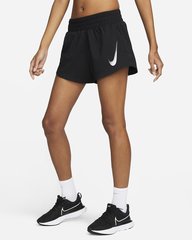 Женские беговые шорты со встроенным бельем Nike Swoosh Dri-FIT DX1031-010 XS