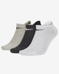 Спортивные носки Nike 3 пары Value No Show SX2554-901 S (34-38)