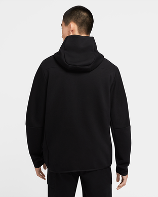 Кофта чоловіча Nike NSW Tech Fleece Hoodie FZ CU4489-010 Чорна XL