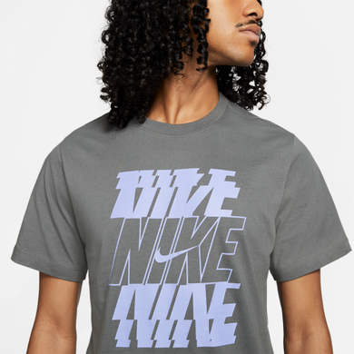 Футболка чоловіча Nike Nsw Tee DB6475-068 Сірий S