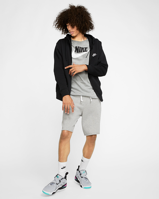 Худі чоловіча з блискавкою на всю довжину Nike Sportswear Club Fleece BV2645-010 Чорний XS