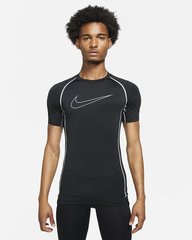 Термобелье мужское Nike Pro Dri-FIT Tight-Fit Short-Sleeve Top DD1992-011 Черный XL